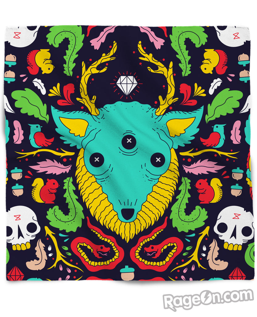 Forest Spirit Face Bandana
