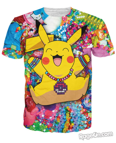 Pikachu in Kandiland T-Shirt