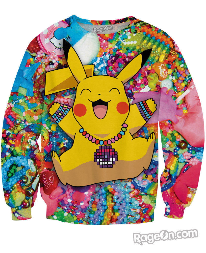 Pikachu in Kandiland Sweatshirt