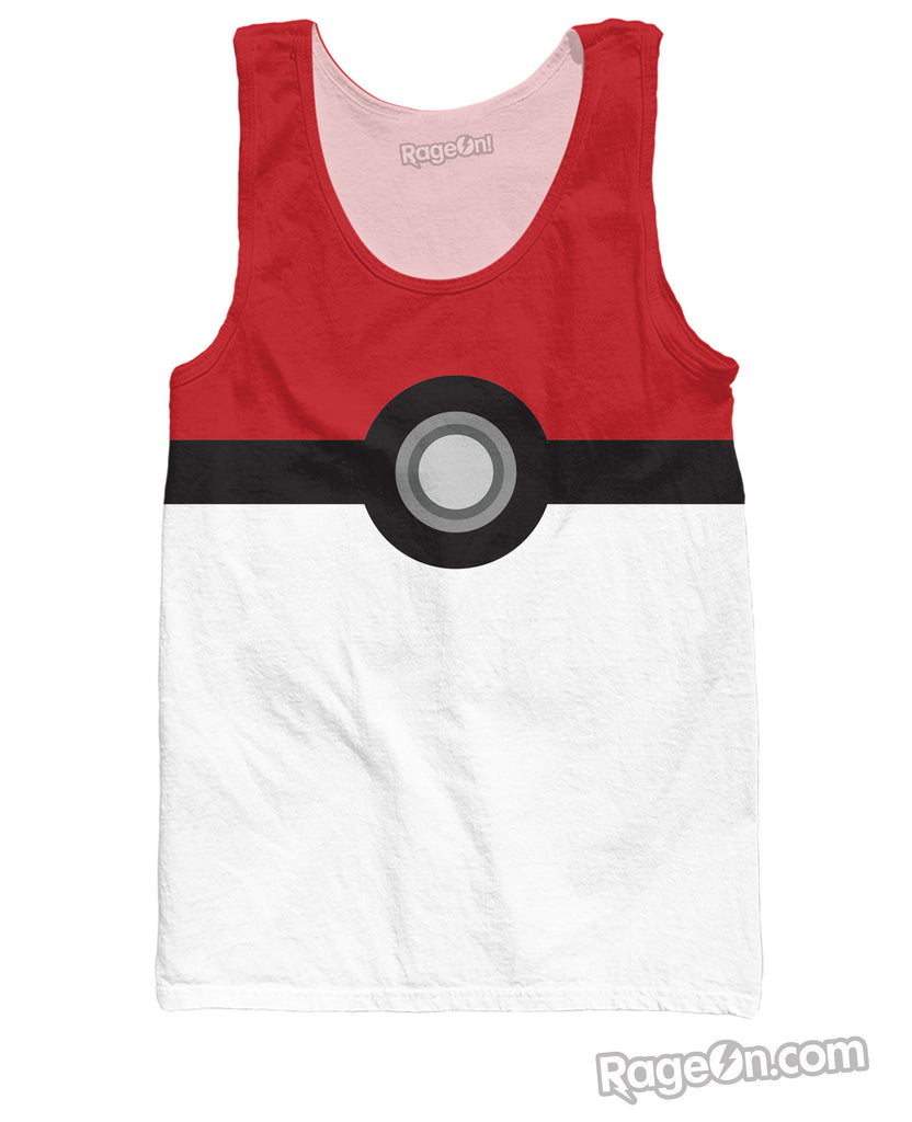 Pokemon Pokeball Catch Em All Tank Top