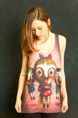 PowerPuff Girls on Ecstasy Tank Top