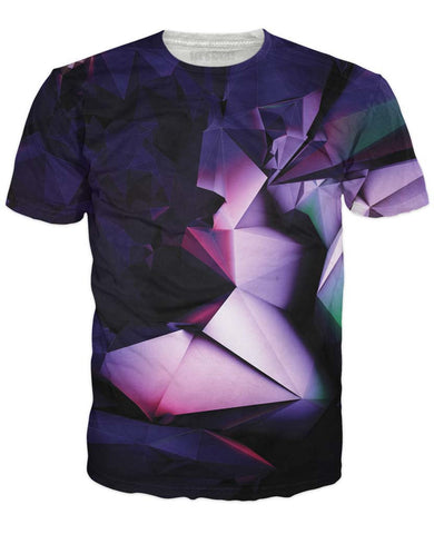 Purple Geometry T-Shirt *Ready to Ship*