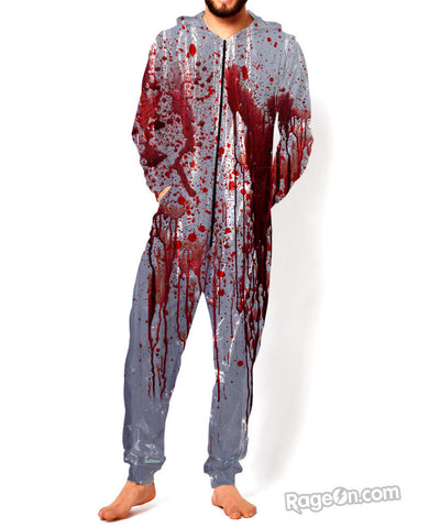 American Psycho Blood Splatter Onesie *Ready to Ship*