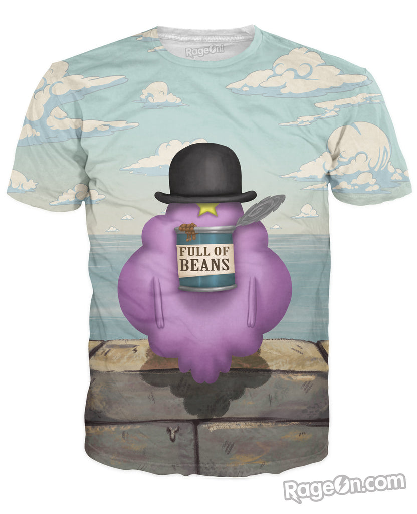 Lumpy Space Princess Magritte Beans of Man T-Shirt