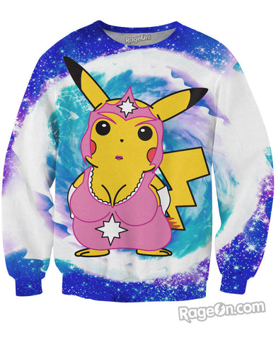Star Sapphire Pikaboobs Crewneck Sweatshirt