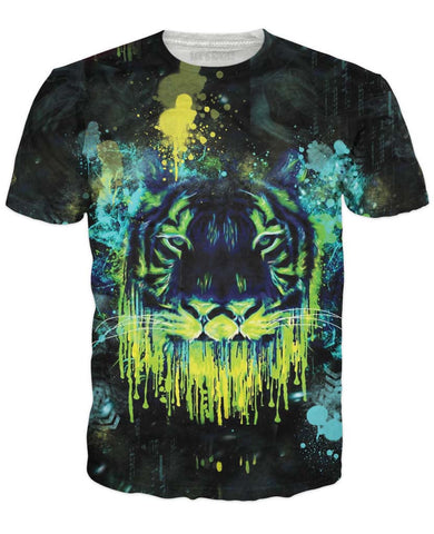 Tiger Drippy T-Shirt *Ready to Ship*
