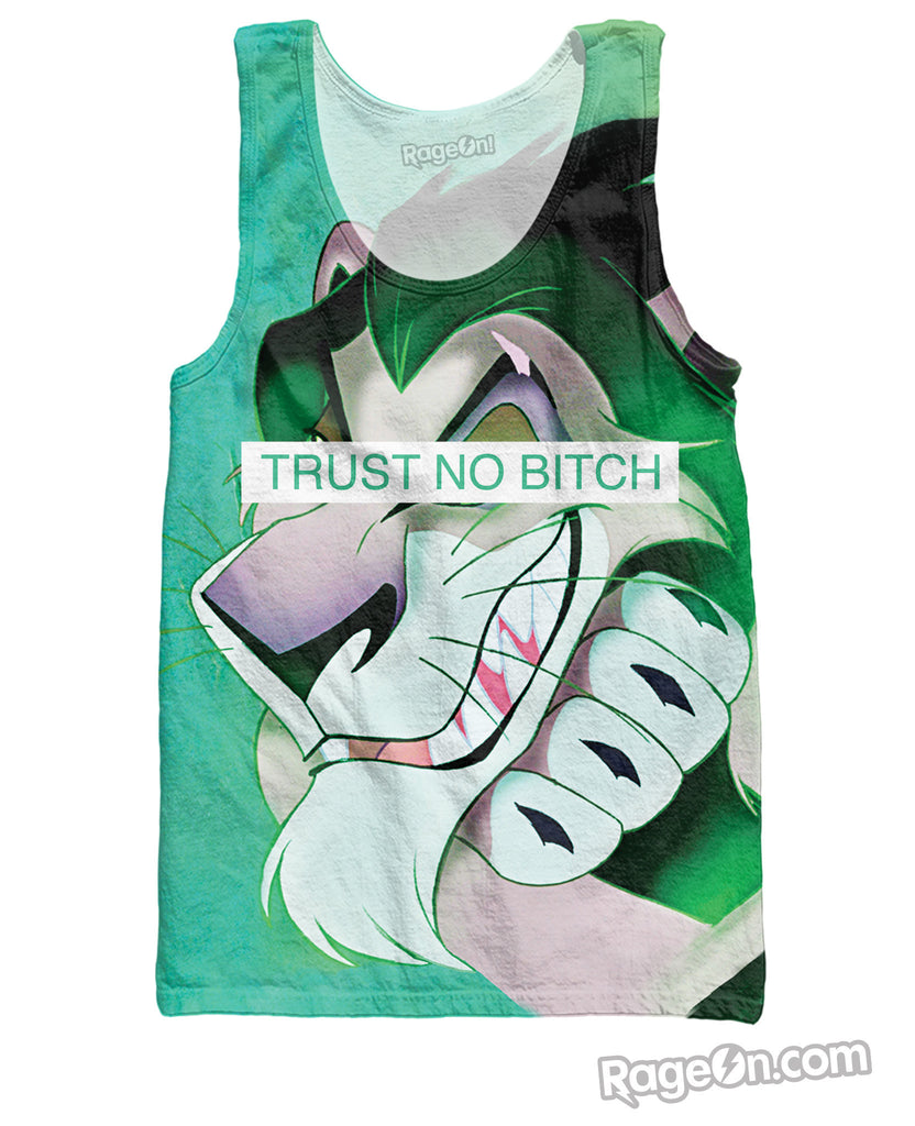 Trust No Bitch Scar Tank Top