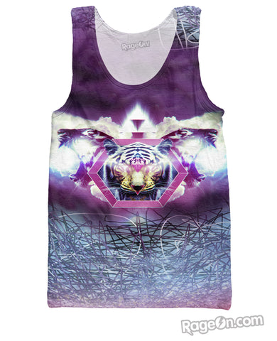 White Tiger Tank Top