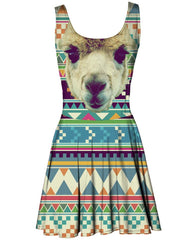Alpaca Circle Dress