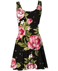 Roses Simple Dress *Ready to Ship*