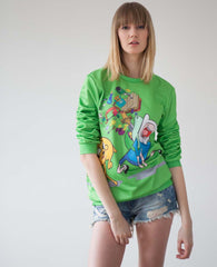 Green Jake and Finn Sweatshirt
