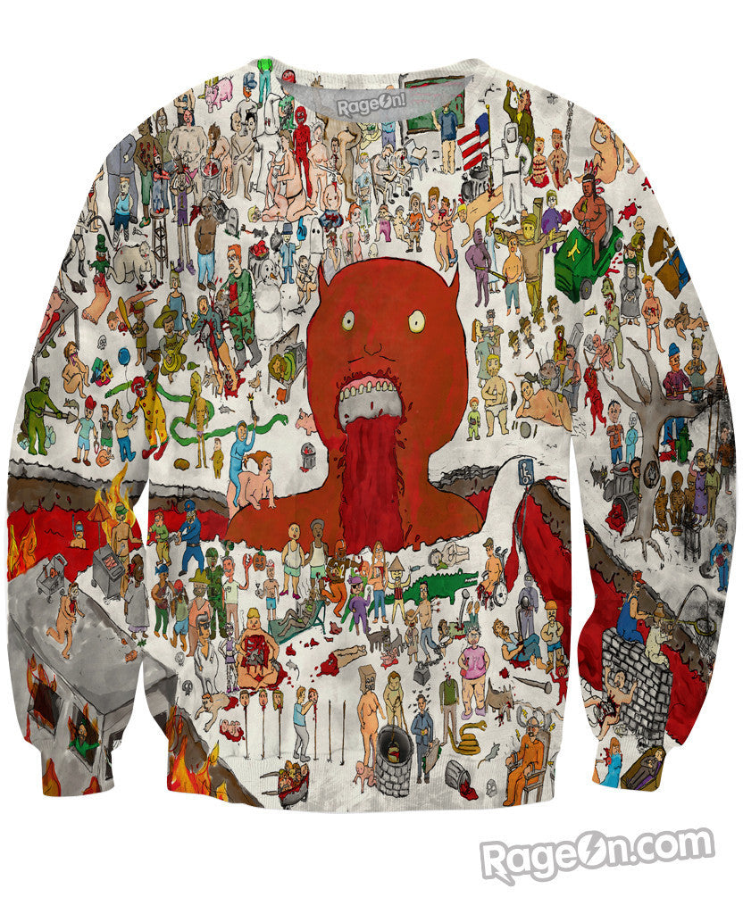 Where the Hell's Waldo Crewneck Sweatshirt