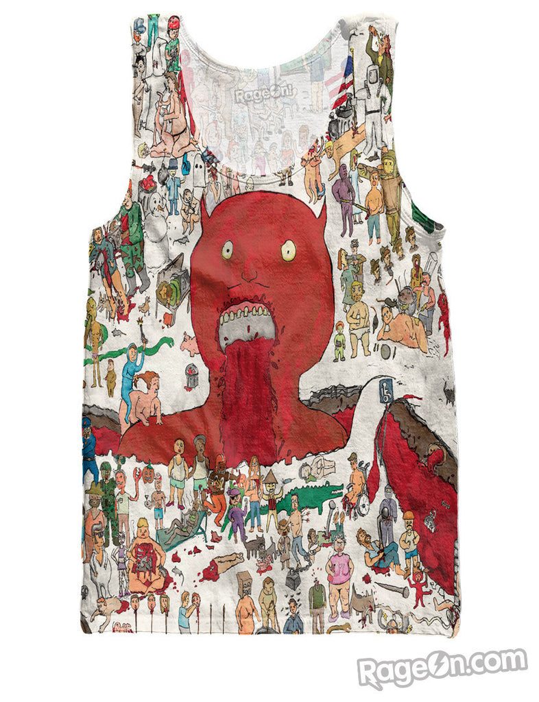 Where the Hell's Waldo Tanktop